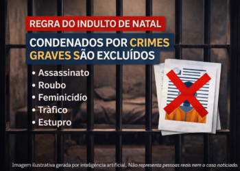 Condenados por assassinato, roubo, feminicídio, tráfico e estupro ficam de fora de indultos de Natal