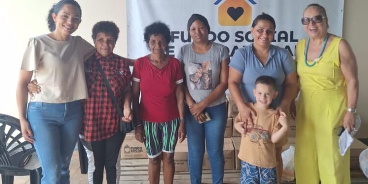 Em Pereira Barreto secretaria de Assistência Social entrega cestas, panetones e frangos a famílias do município