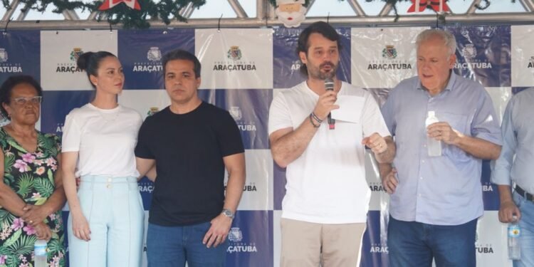 Secretário estadual inaugura cozinha do Programa Cozinhalimento no Fundo Social de Solidariedade de Araçatuba