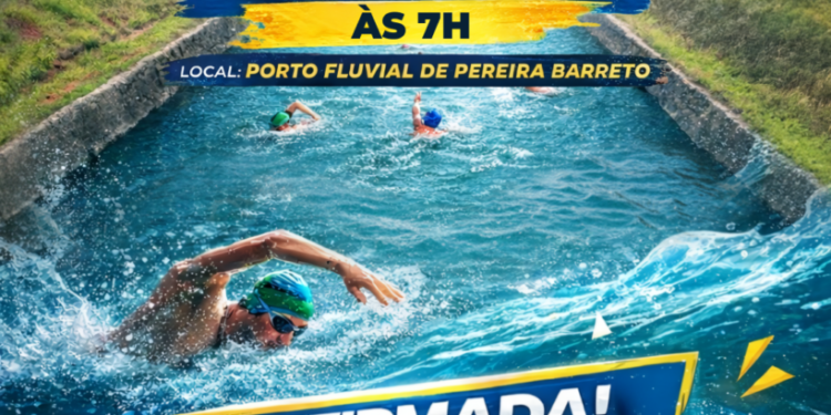 Pereira Barreto sedia a 19ª Travessia a Nado do Canal em fevereiro de 2026