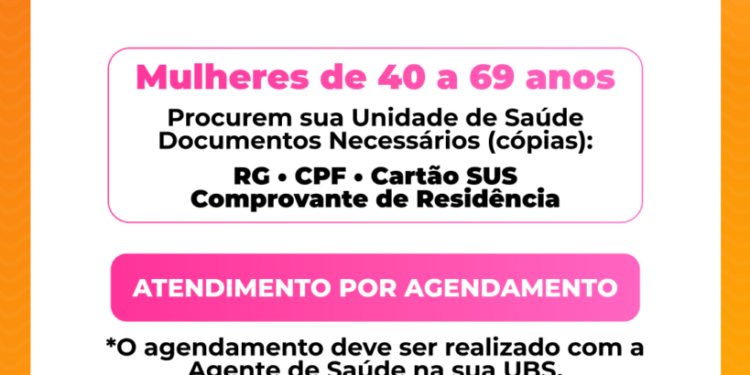 Carreta da Mamografia atende mulheres de 40 a 69 anos em Pereira Barreto