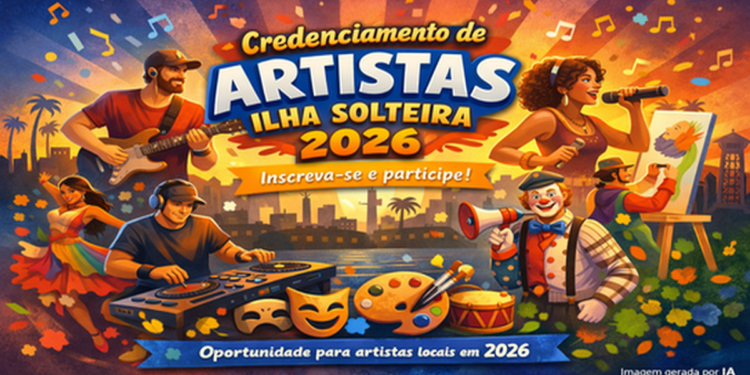 Prefeitura abre credenciamento para propostas artísticas