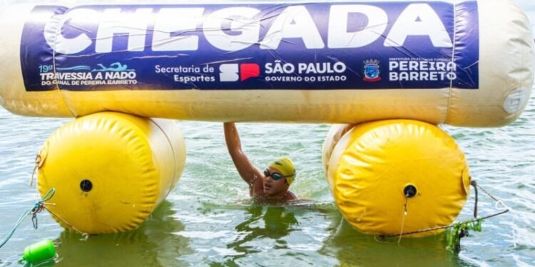 Andradina Brilha na 19ª Travessia a Nado do Canal de Pereira Barreto